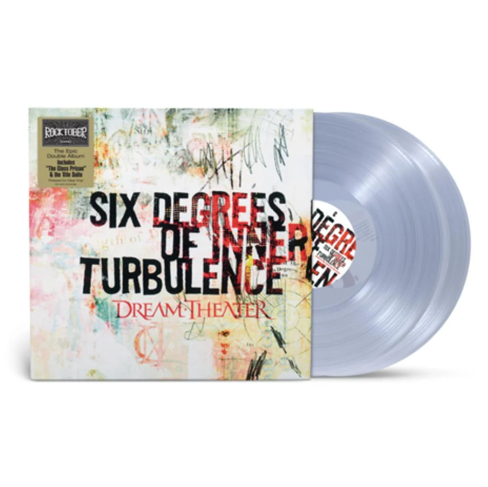 Dream Theater Six Degrees of Inner Turbulence Vinyl LP Clear Colour 2025