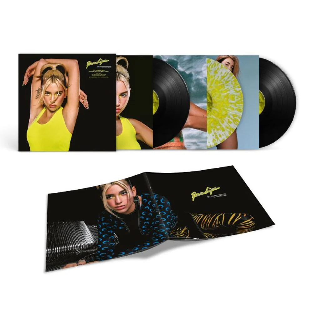 Dua Lipa Future Nostalgia Vinyl LP Black + Splatter Colour 2025 - Image 2