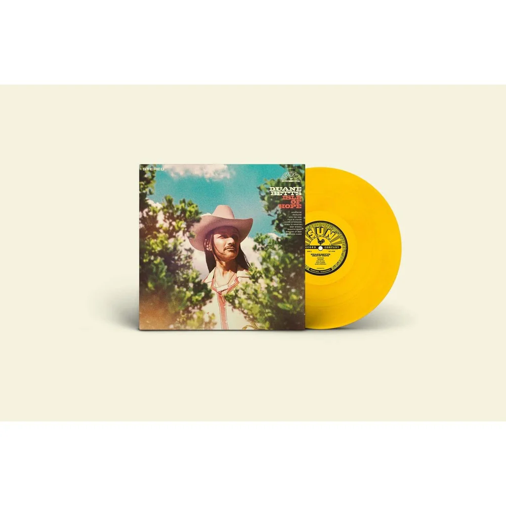 Duane Betts - Isle of Hope Vinyl LP Sun Yellow Colour Due Out 12/06/26