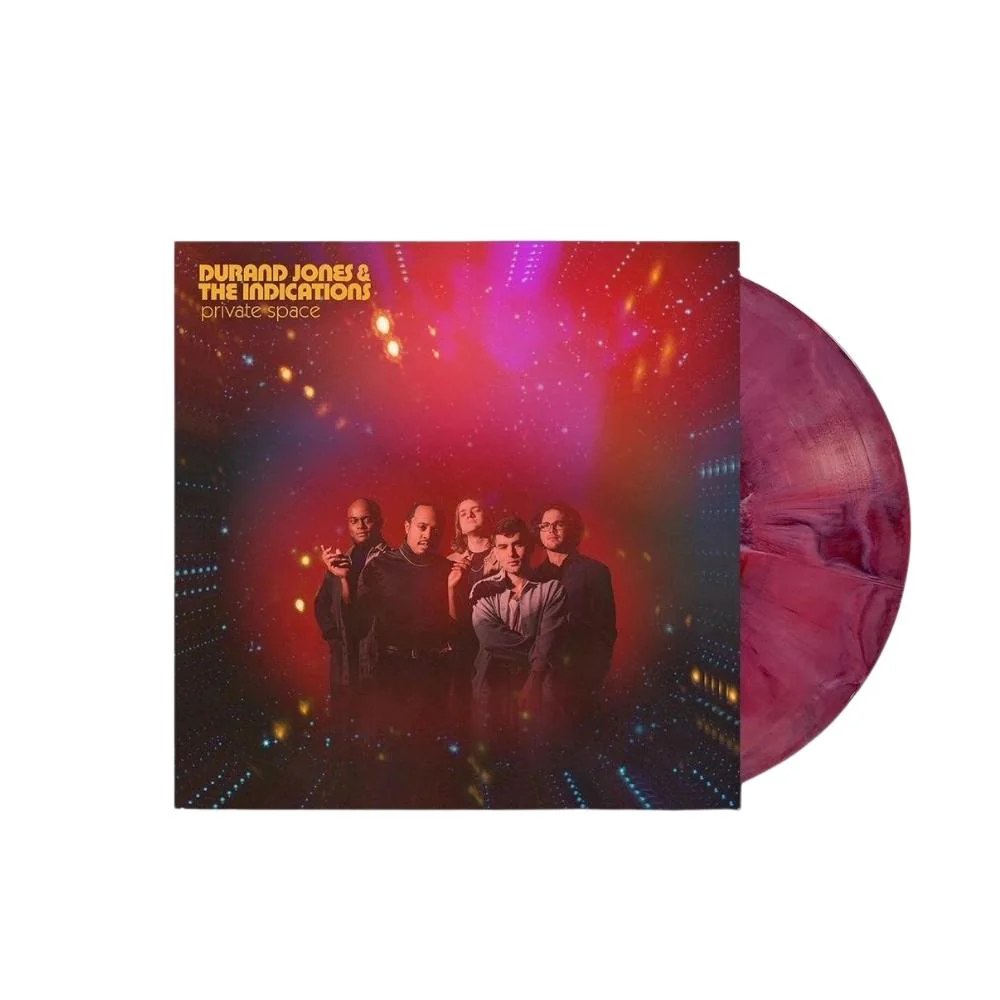 Durand Jones & The Indications Private Space Vinyl LP Indies Red Nebula Colour 2021 - Image 2