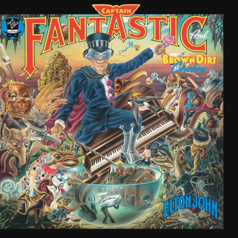 Elton John Captain Fantastic and the Brown Dirt Cowboy Vinyl LP 50th Anniversary 2025 - Image 2