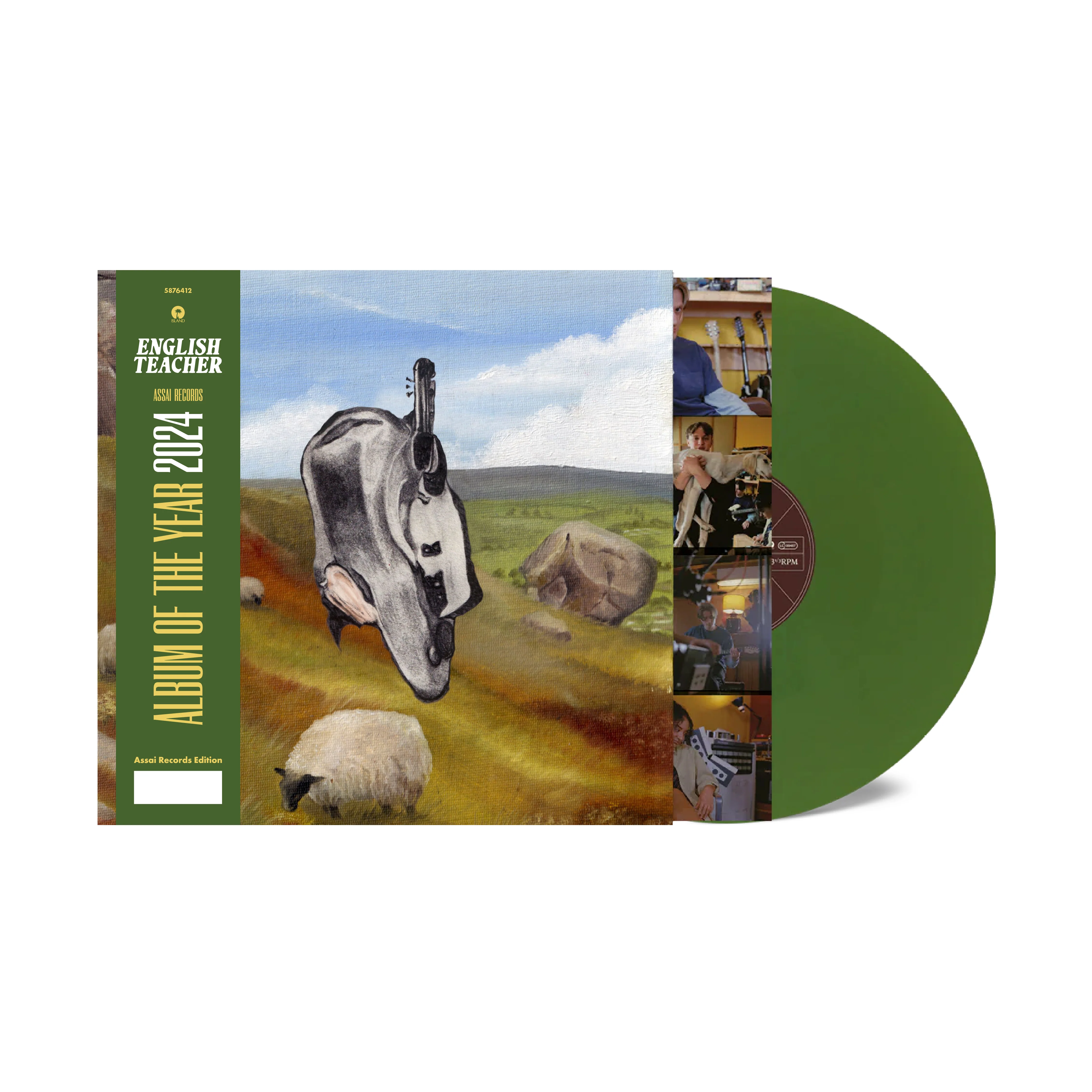 English Teacher This Could Be Texas Vinyl LP Assai Album Of The Year Obi Edition Green Colour 2024 - Image 2