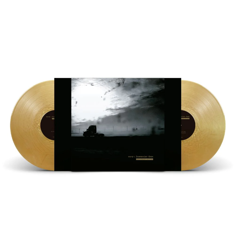 envy Insomniac Doze Vinyl LP Metallic Gold Anniversary Edition Due Out 17/07/26 - Image 2