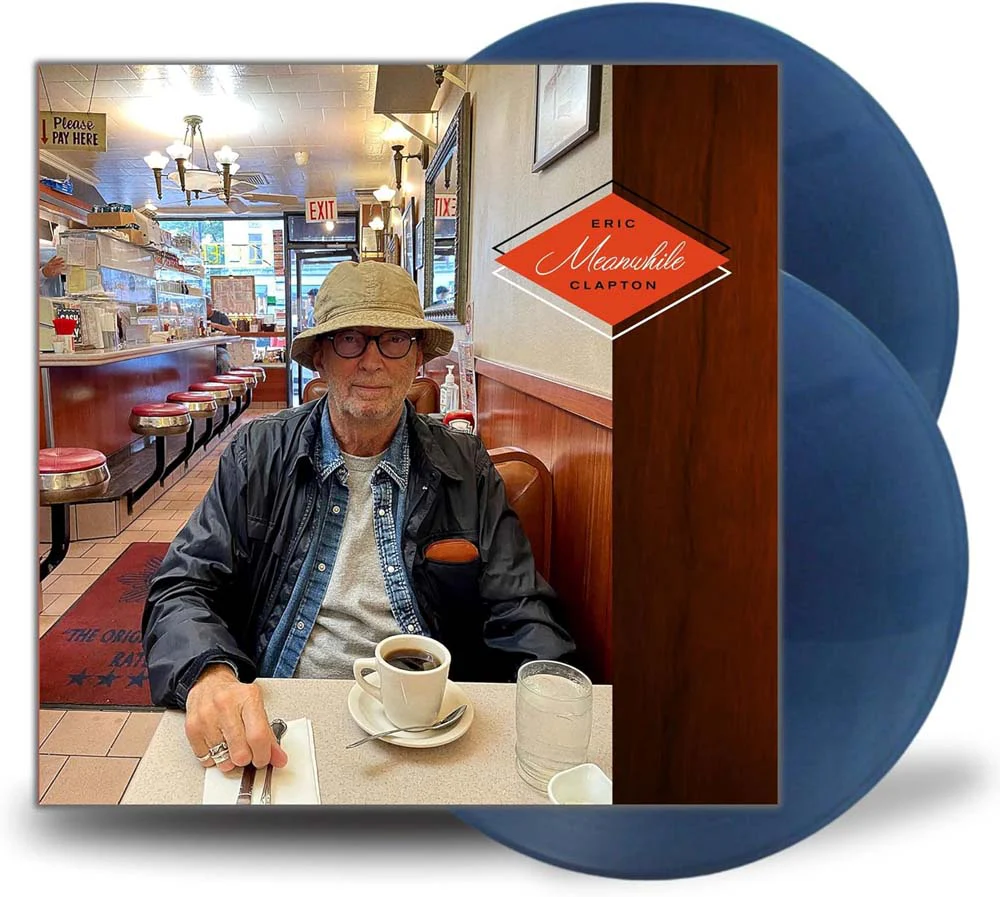 Eric Clapton Meanwhile Vinyl LP Blue Colour 2025