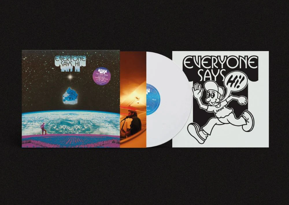 Everyone Says Hi Everyone Says Hi (Self Titled) Vinyl LP White Colour 2024 - Image 2