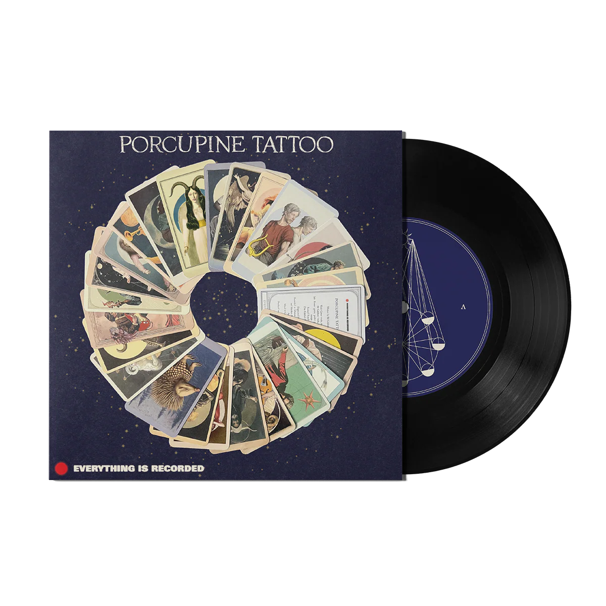 Everything Is Recorded & Noah Cyrus & Bill Callahan Porcupine Tattoo 7" Vinyl Single 2025