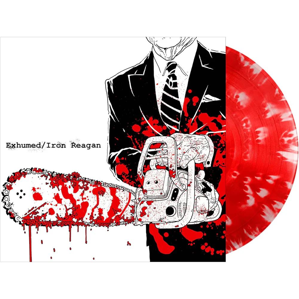 Exhumed / Iron Reagan Split Vinyl LP Blood Cloud Colour 2026