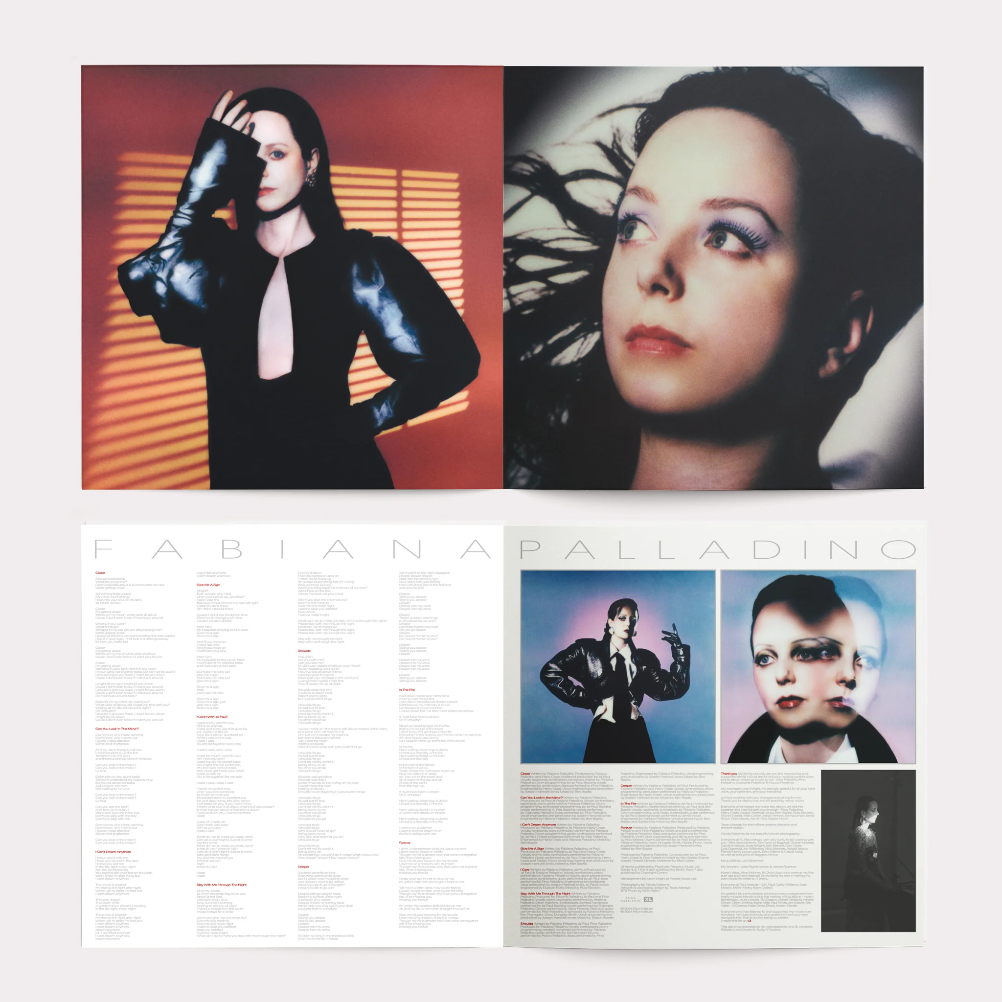 Fabiana Palladino Fabiana Palladino Vinyl LP Transparent Red Colour 2024 - Image 2