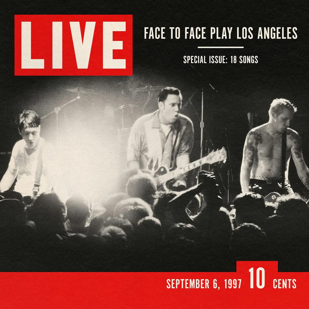 Face To Face Live Viny LP 2026