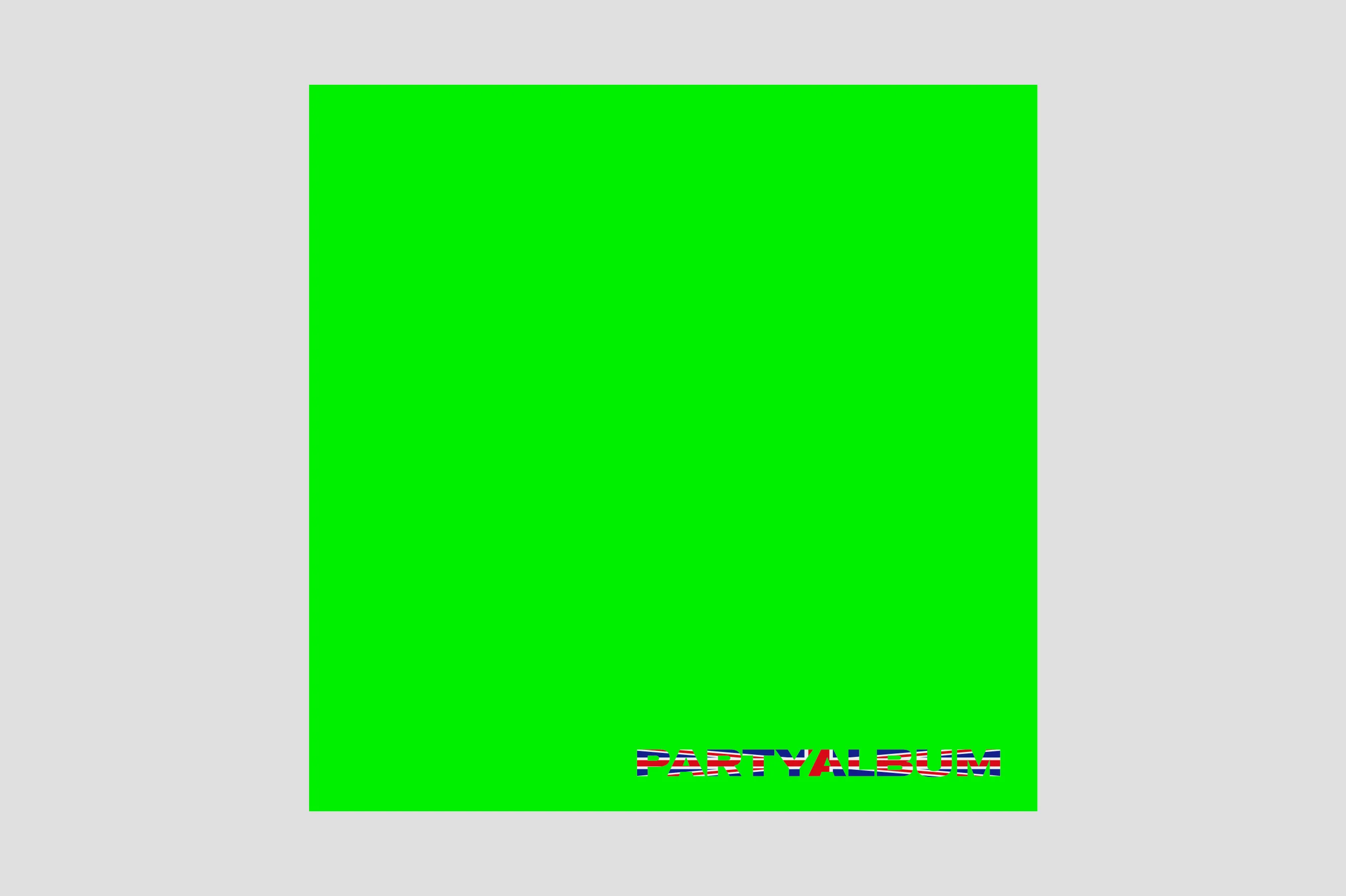 Famous Party Album Vinyl LP Green Colour 2024 - Image 2
