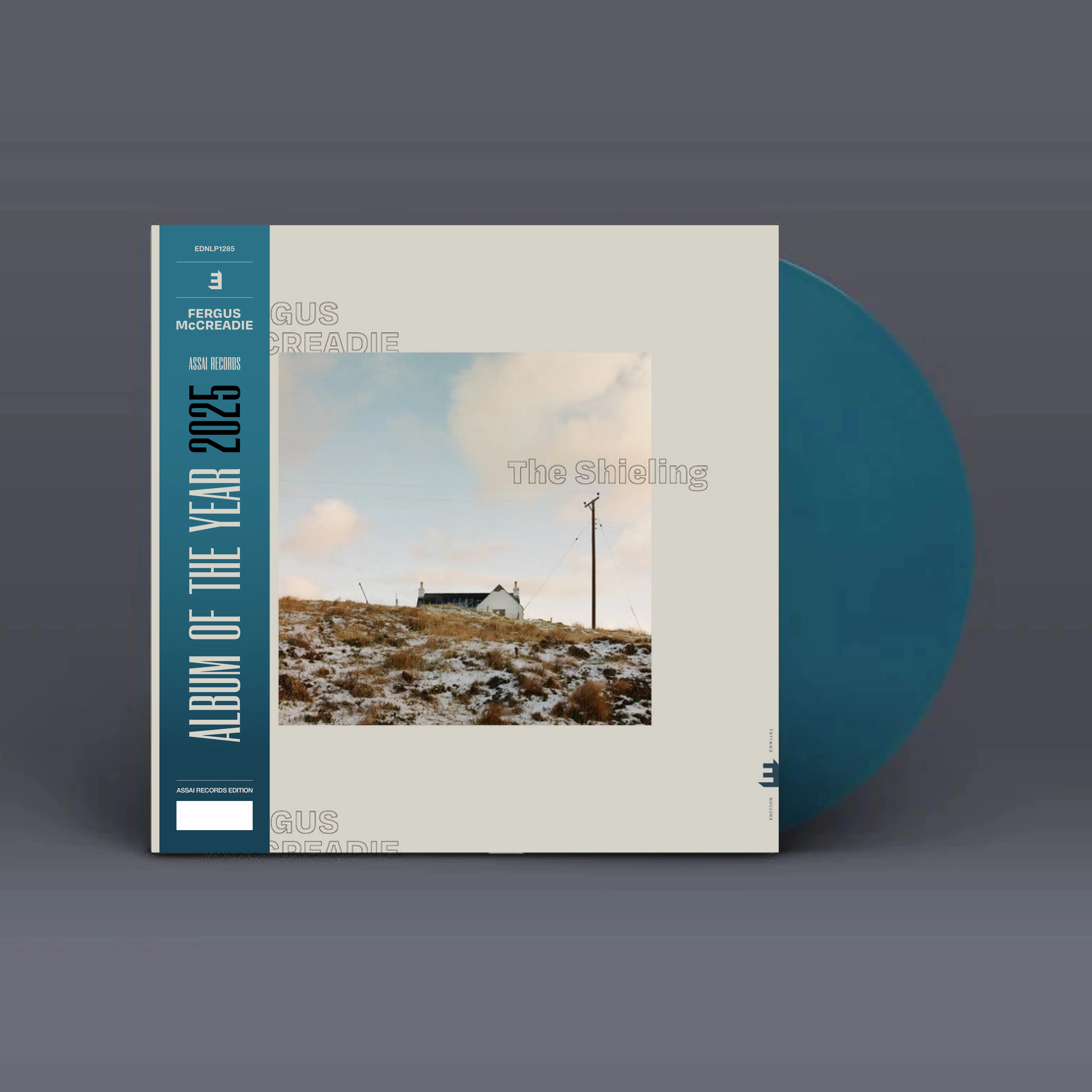 Fergus McCreadie The Shieling Vinyl LP Signed Assai Album Of The Year Obi Edition Sea Blue Colour 2025 - Image 2