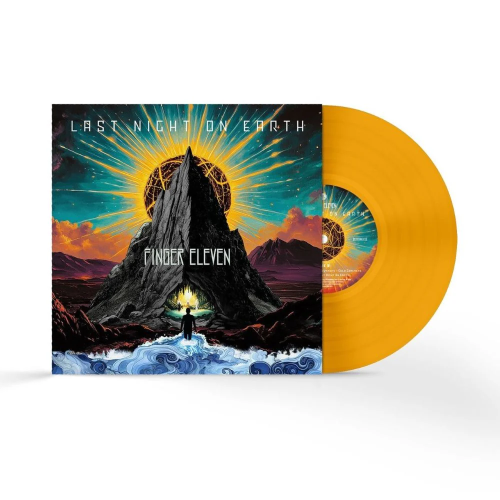 Finger Eleven Last Night On Earth Vinyl LP Yellow Colour 2025