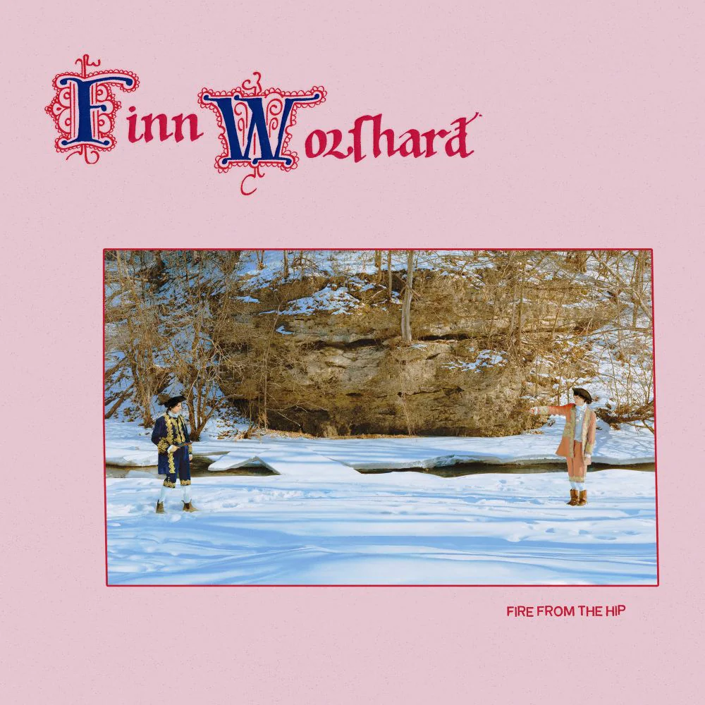 Finn Wolfhard Fire From The Hip Vinyl LP Indies Half Moon Baby Blue & White Colour Due Out 10/07/26 - Image 2