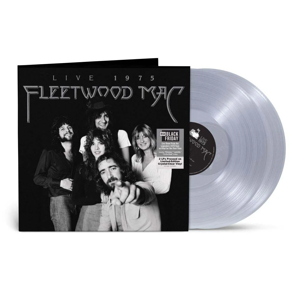 Fleetwood Mac Fleetwood Mac Live 1975 Vinyl LP Clear Colour Black Friday 2025