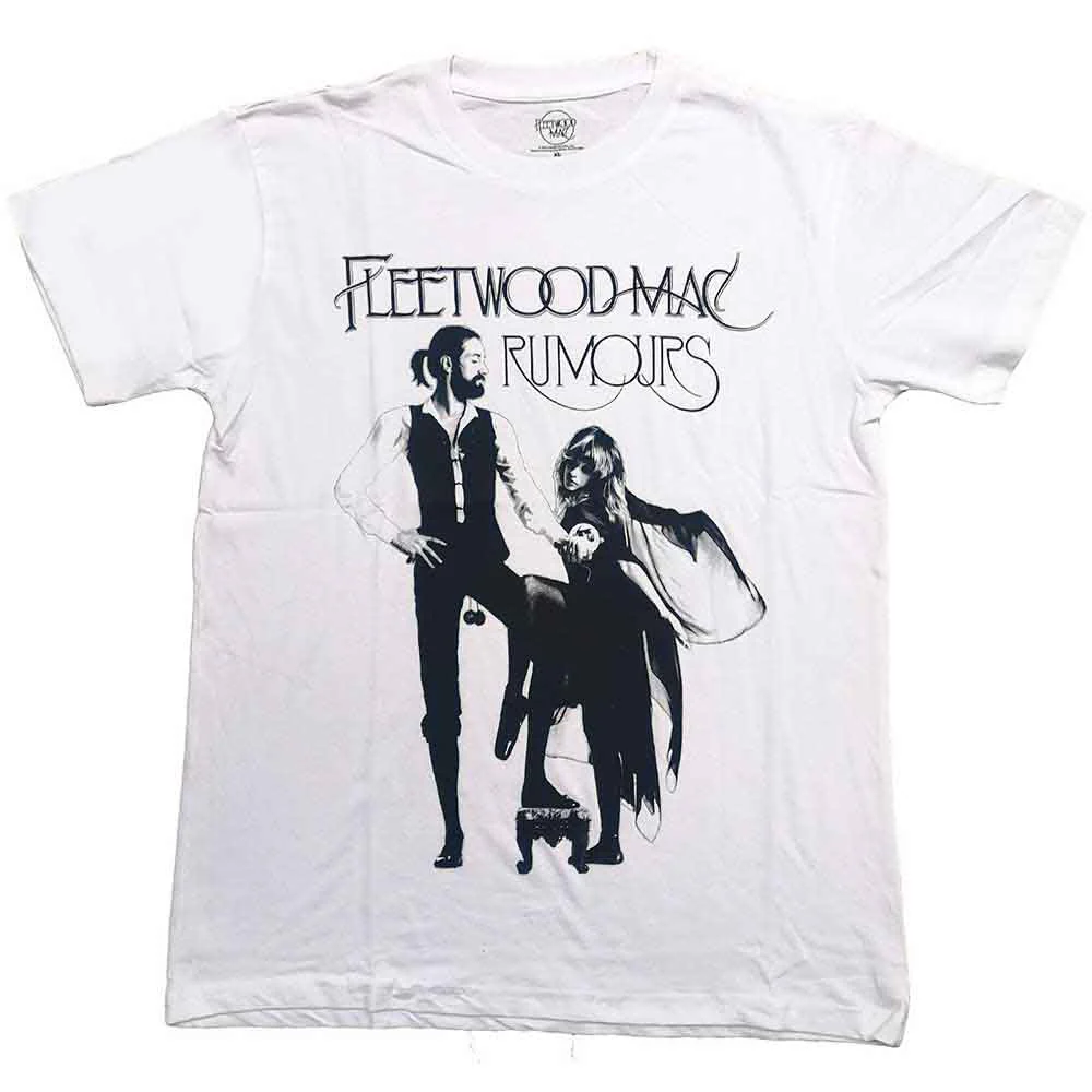 Fleetwood Mac Rumours White XXXXX-Large T-Shirt