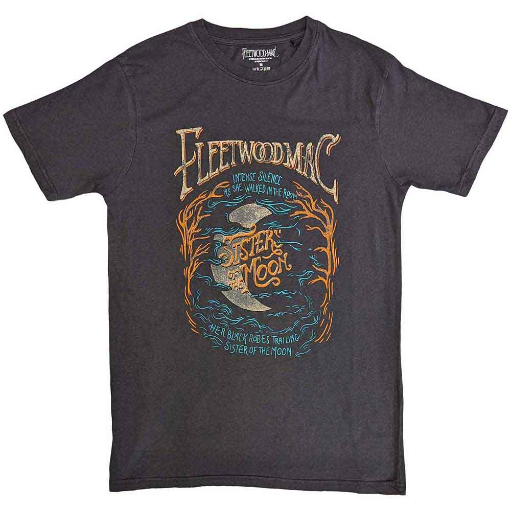 Fleetwood Mac Sisters Of The Moon Wash Black Large T-Shirt