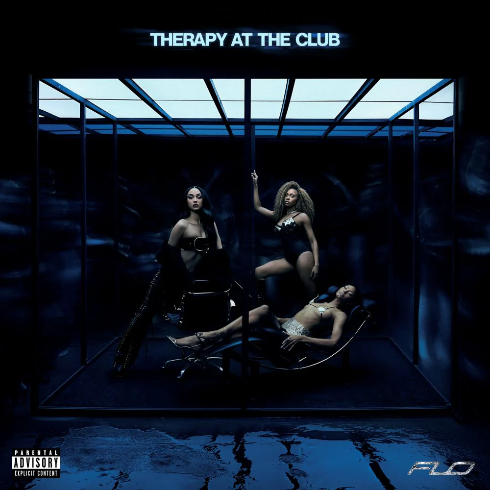 FLO Therapy At The Club Vinyl LP Midnight Blue Colour Due Out 24/07/26 - Image 2