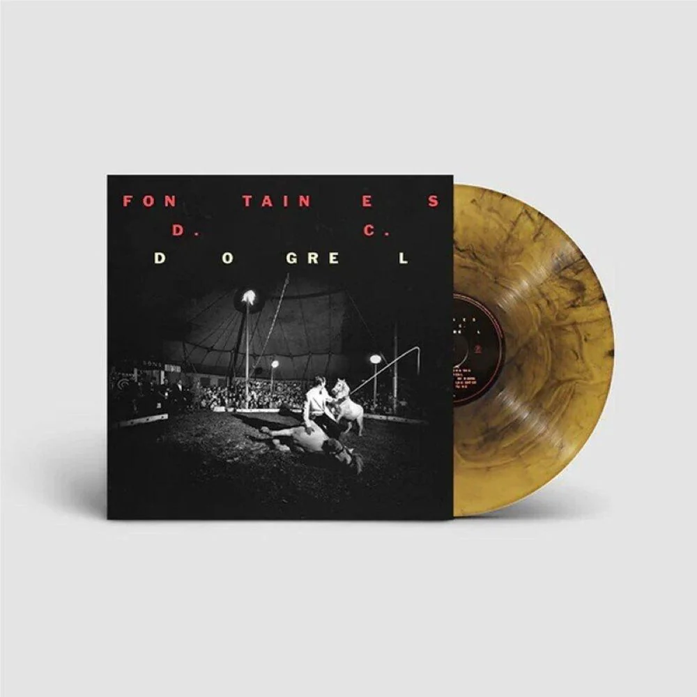 Fontaines D.C. Dogrel Vinyl LP Gold & Black Colour 2023