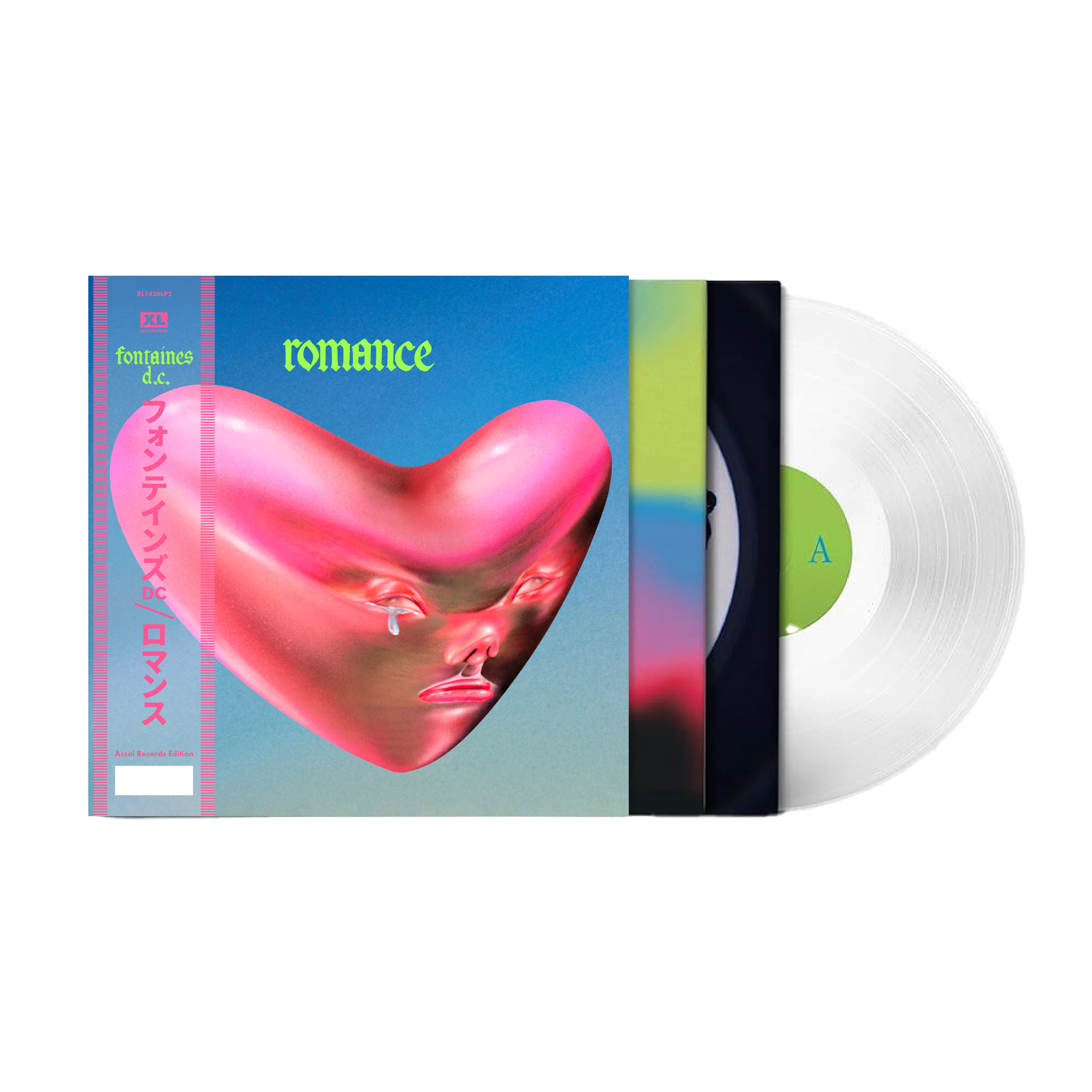 Fontaines D.C. Romance Vinyl LP Assai Obi Editions 2024 - Image 3