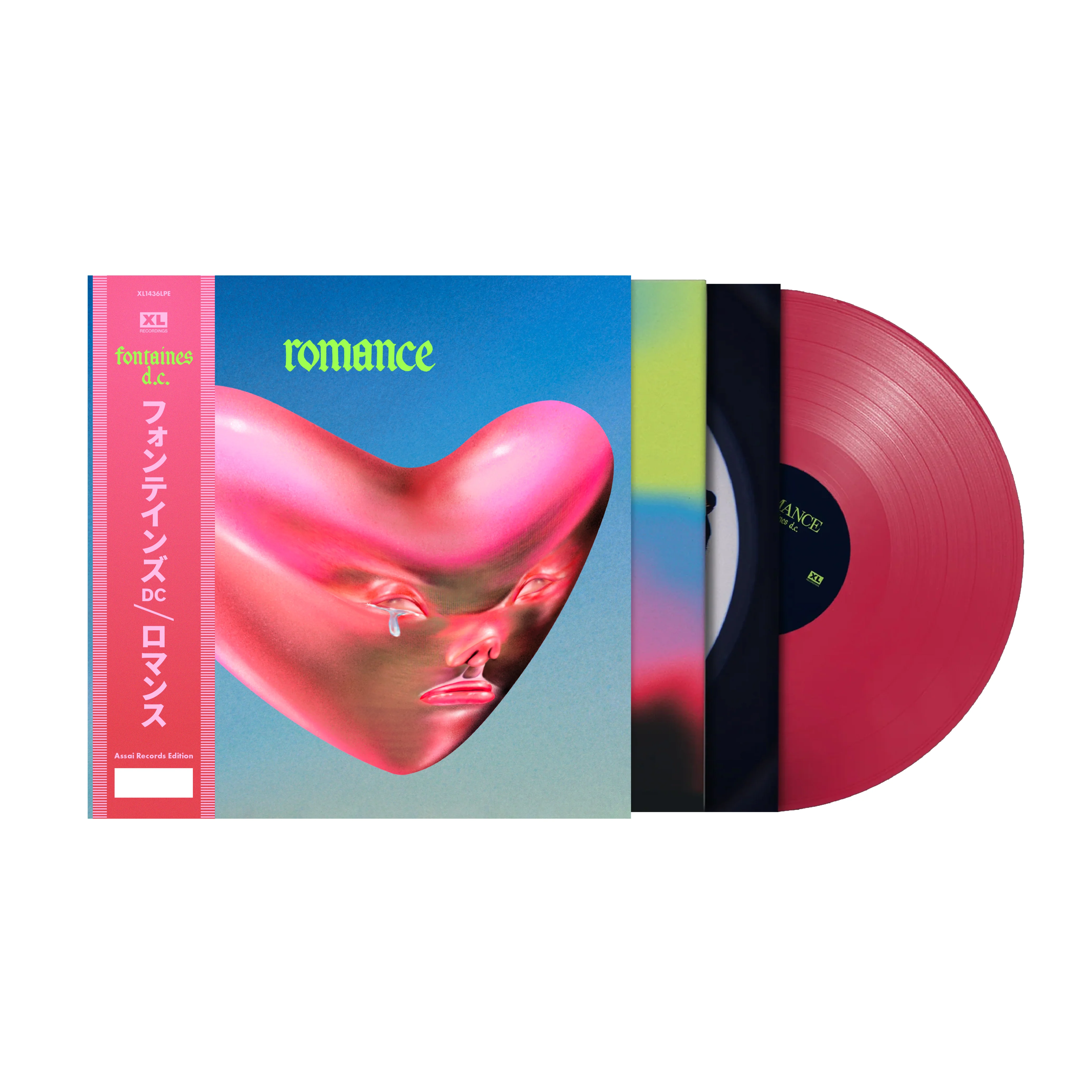 Fontaines D.C. Romance Vinyl LP Assai Obi Editions 2024 - Image 4