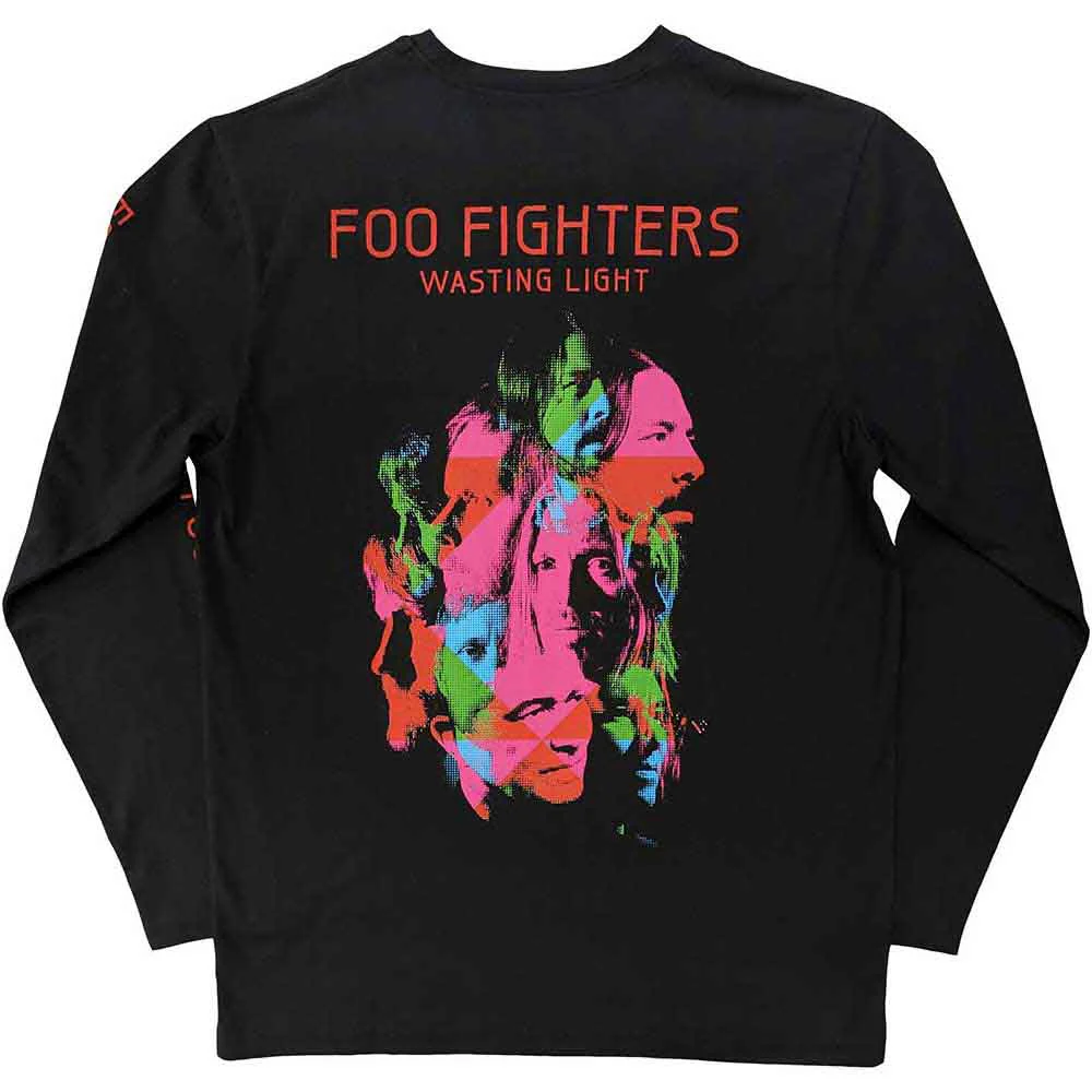 Foo Fighters Wasting Light Black Long Sleeve X-Large T-Shirt - Image 2