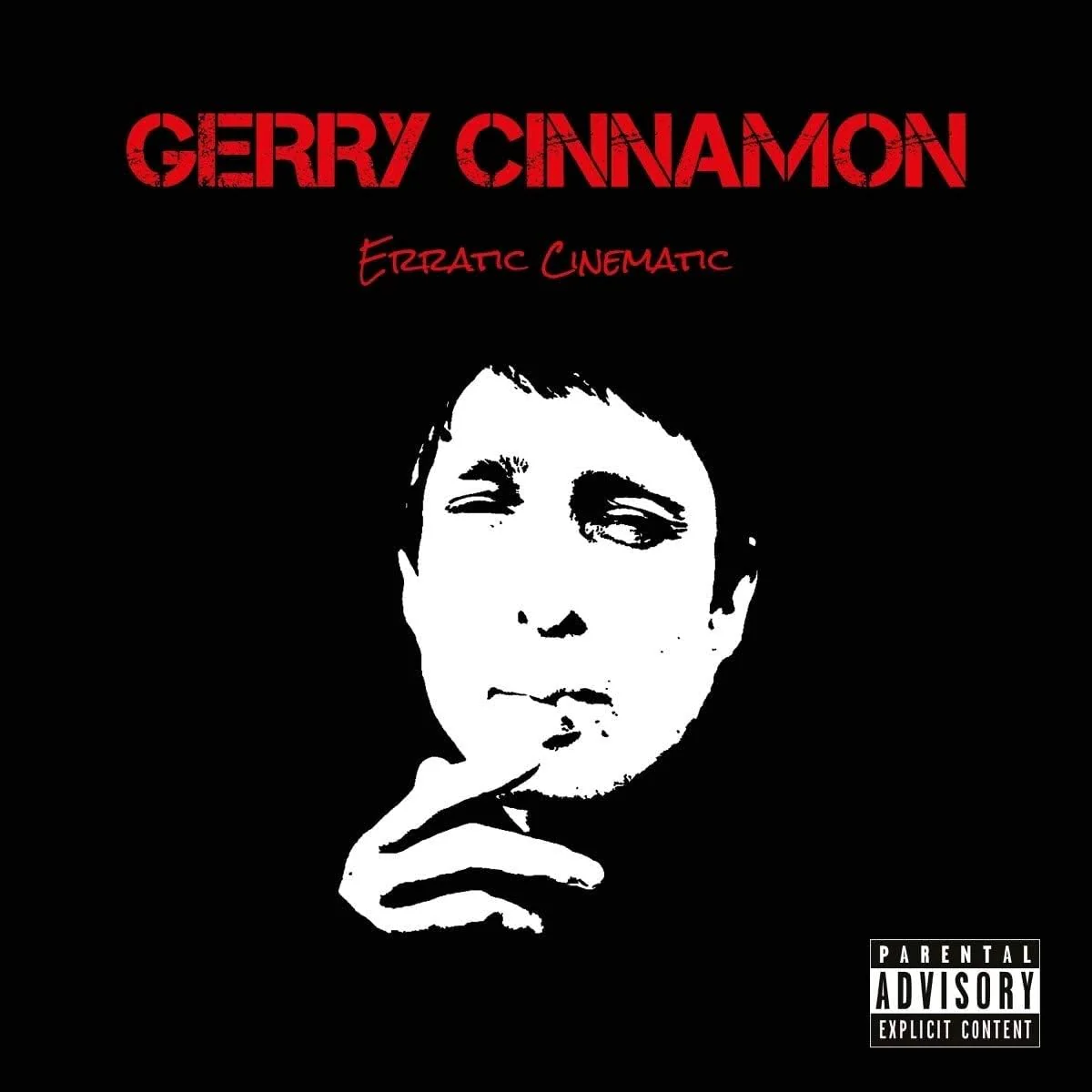 Gerry Cinnamon Erratic Cinematic Vinyl LP Red Colour 2019