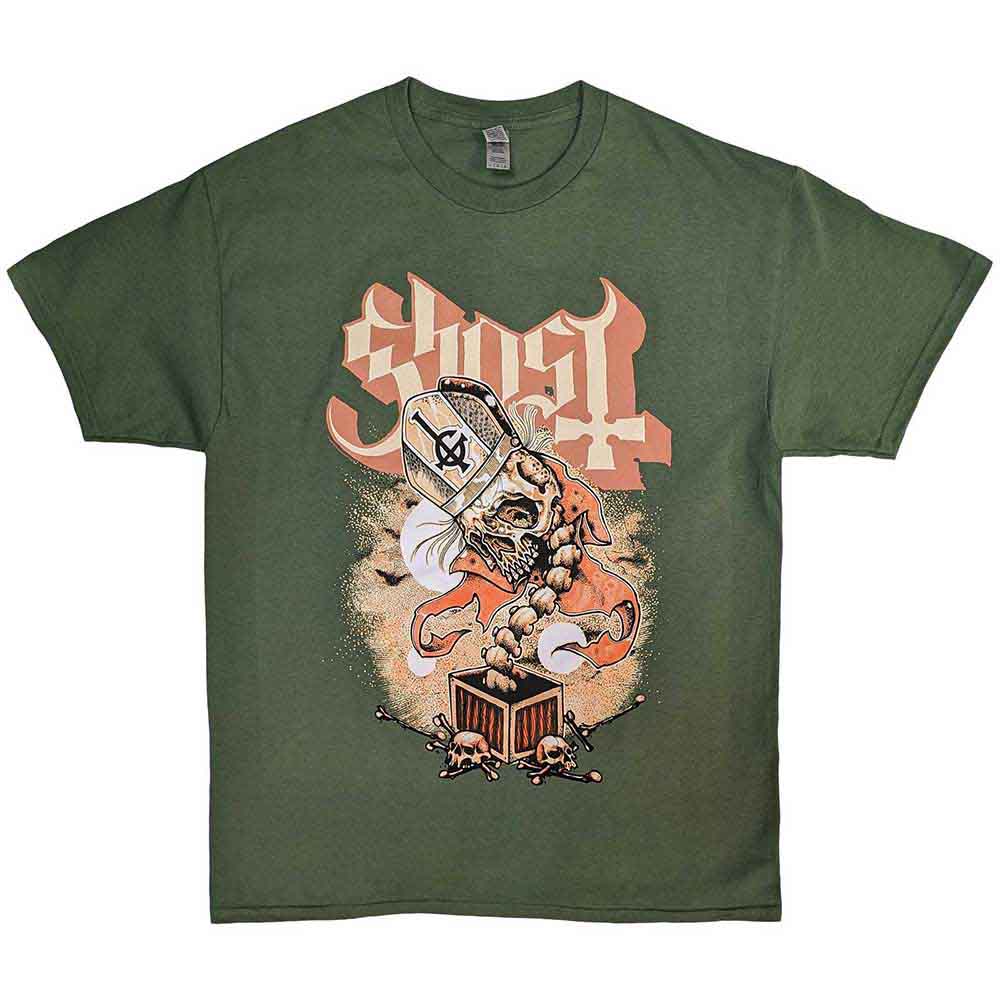Ghost Jack In The Box Green Large T-Shirt
