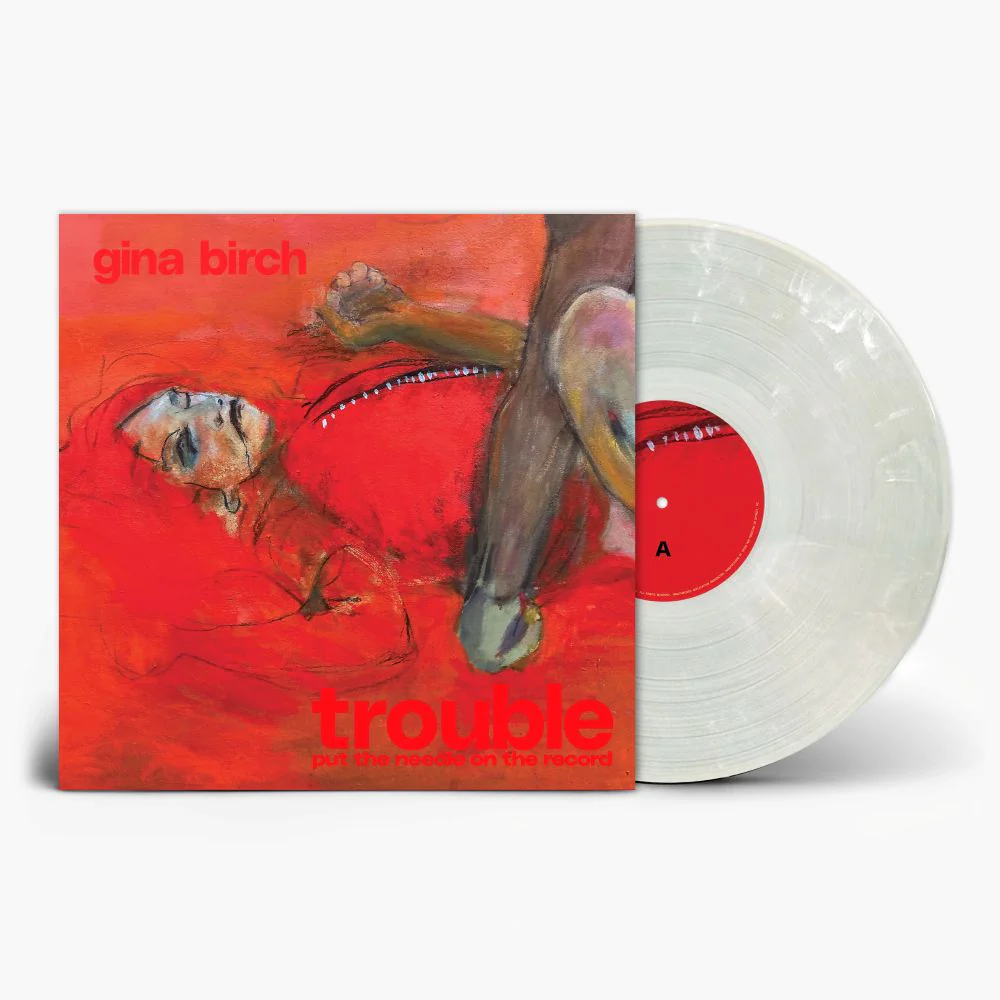 Gina Birch Trouble Vinyl LP Indies Brush Stroke Colour 2025