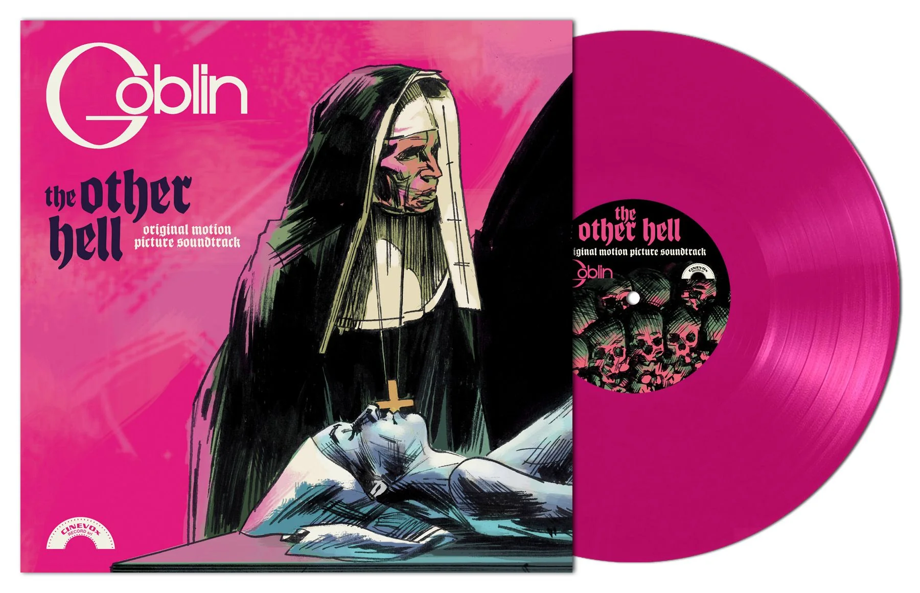 Goblin L'altro Inferno (The Other Hell) Vinyl LP Clear Fushia RSD 2025 - Image 2