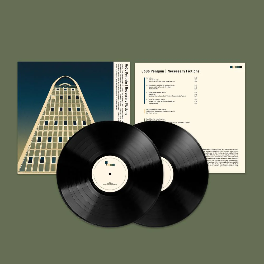 GoGo Penguin Necessary Fictions Vinyl LP 2025 - Image 2
