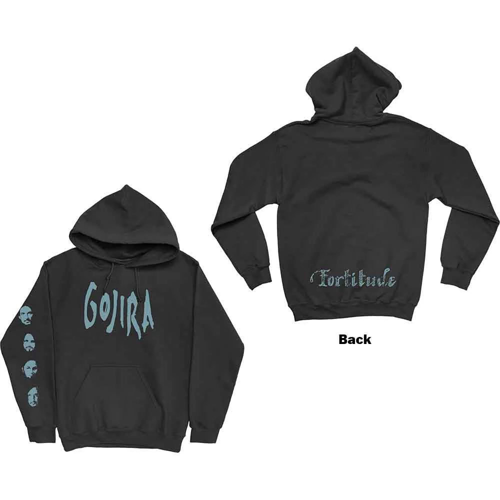 Gojira Fortitude Black Small Hoodie - Image 3