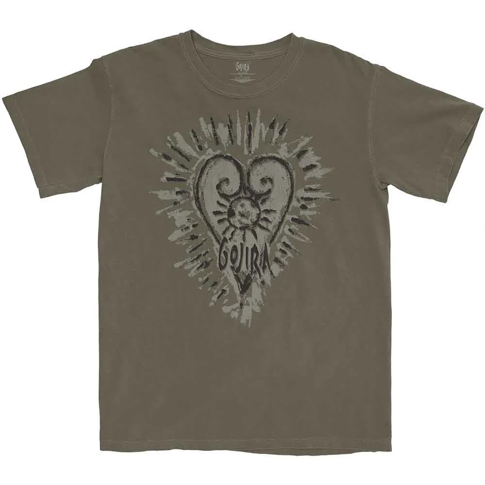 Gojira Fortitude Heart Dust Colour XXL Unisex T-Shirt