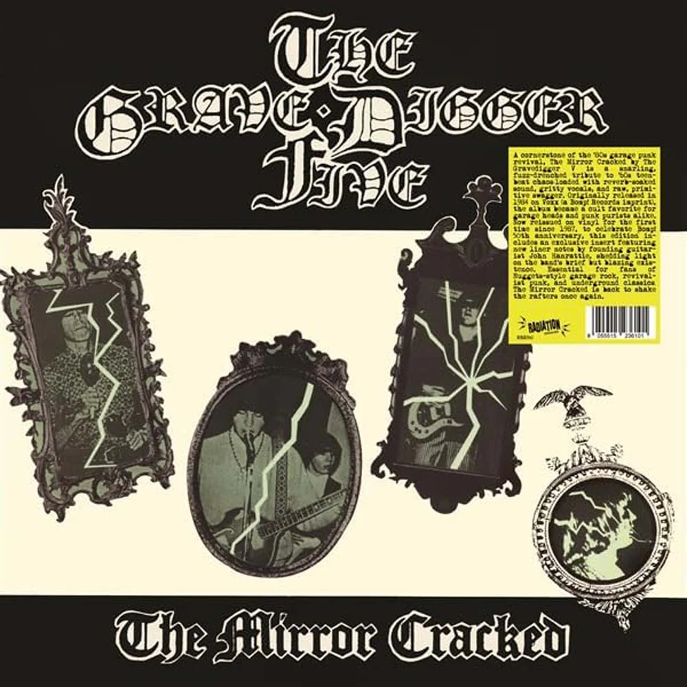 Gravedigger V The Mirror Cracked Vinyl LP White Colour 2025