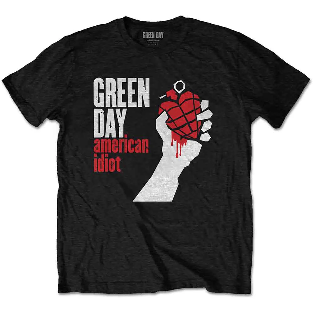 Green Day American Idiot Black Small T-Shirt
