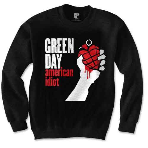 Green Day American Idiot Medium Sweatshirt