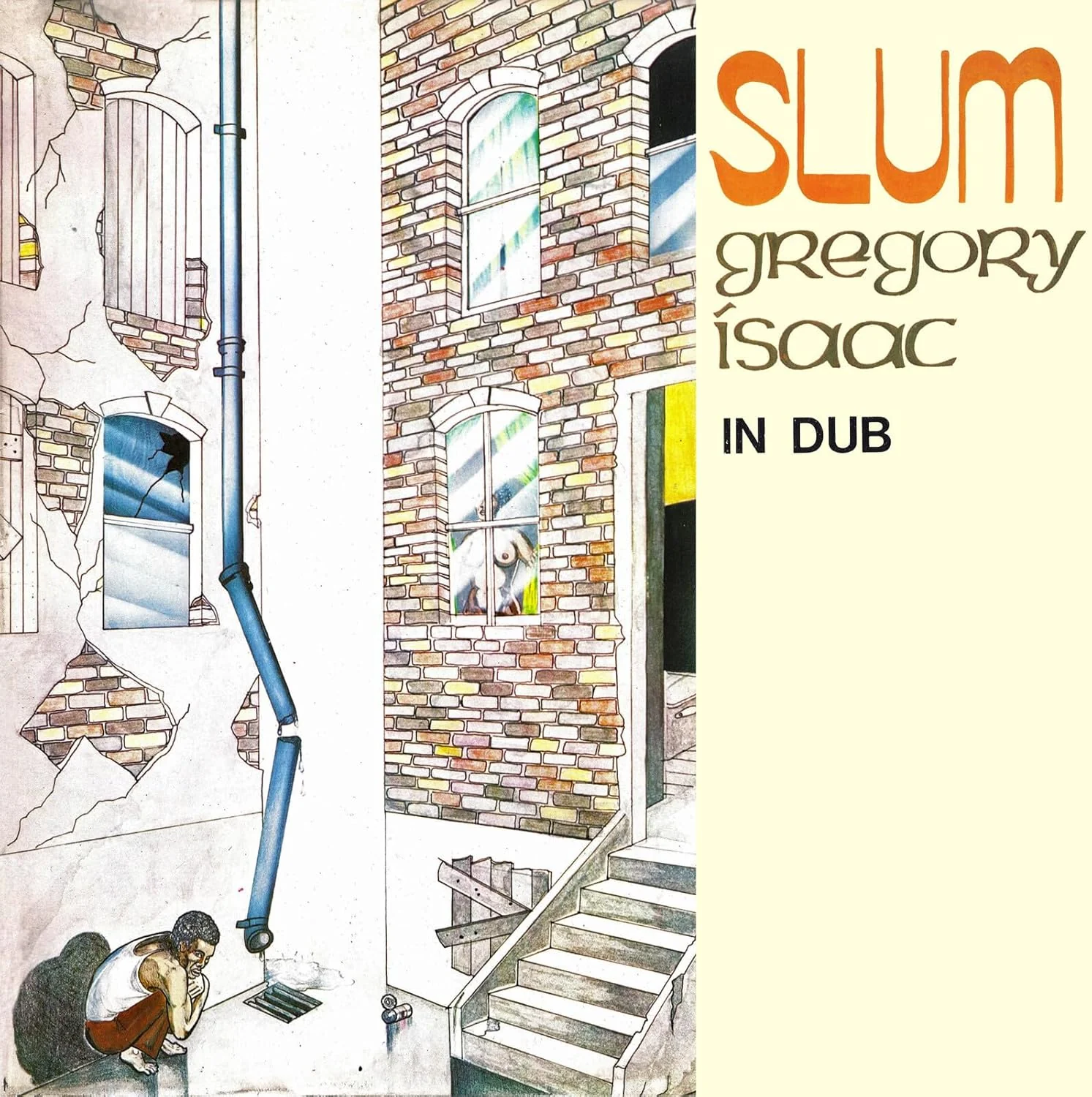 Gregory Isaacs Slum In Dub Vinyl LP Purple Transparent Colour 2025