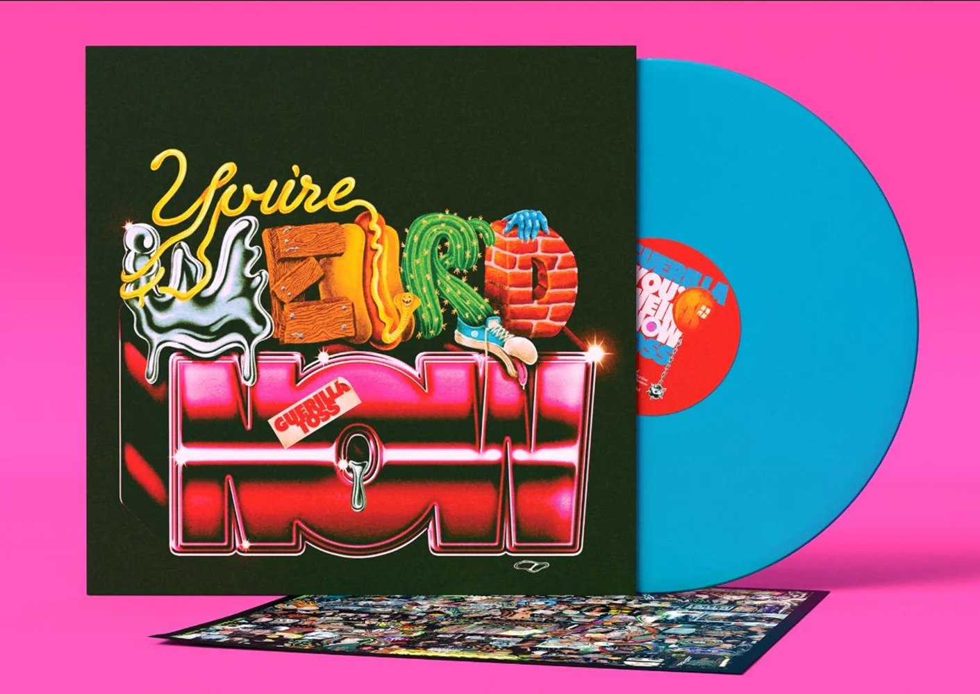 Guerilla Toss You're Weird Now Vinyl LP Loser Edition Light Blue Colour 2025 - Image 2