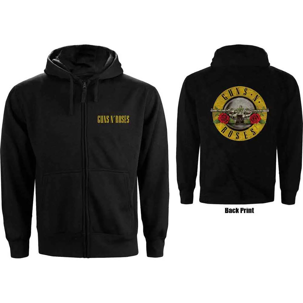 Guns N' Roses X-Large Zipped Hoodie - Image 3