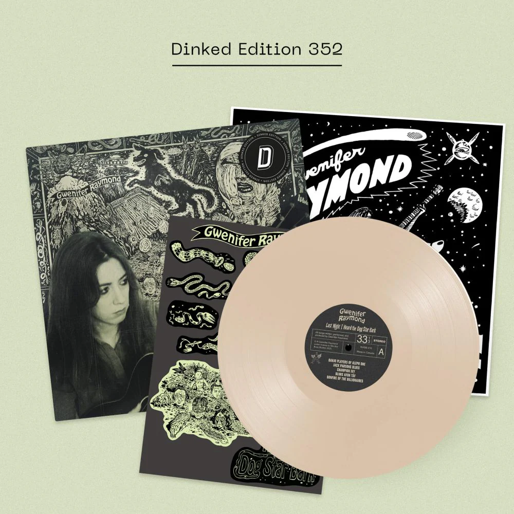 Gwenifer Raymond Last Night I Heard The Dog Star Bark Vinyl LP 2025 Ltd Dinked Edition #352