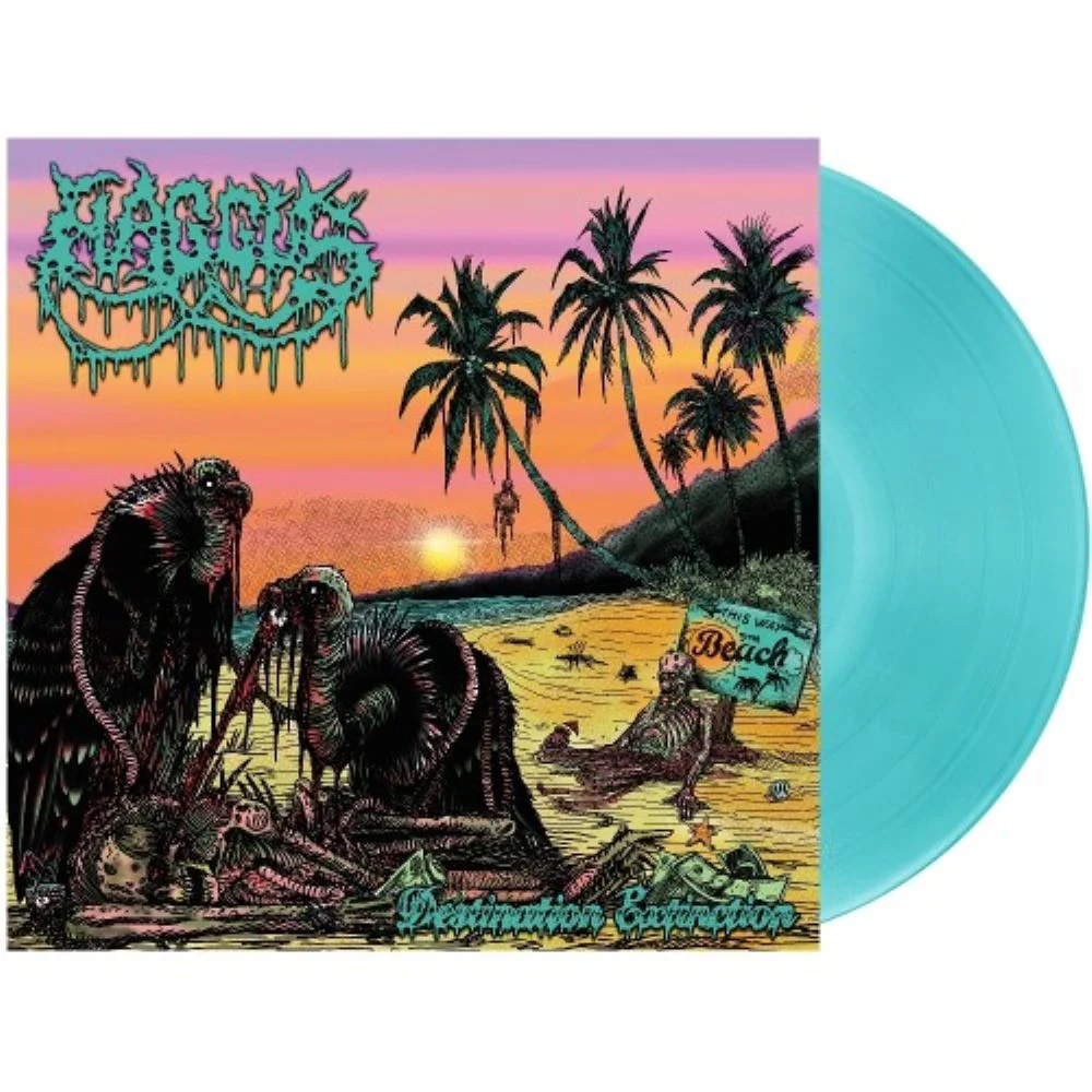 Haggus Destination Extinction Vinyl LP Electric Blue Colour 2025