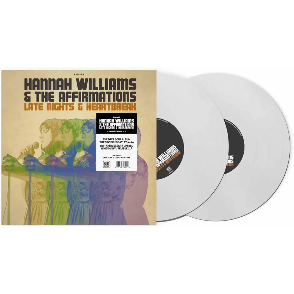 Hannah Williams & The Affirmations Late Nights & Heartbreak Vinyl LP Due Out 29/05/26