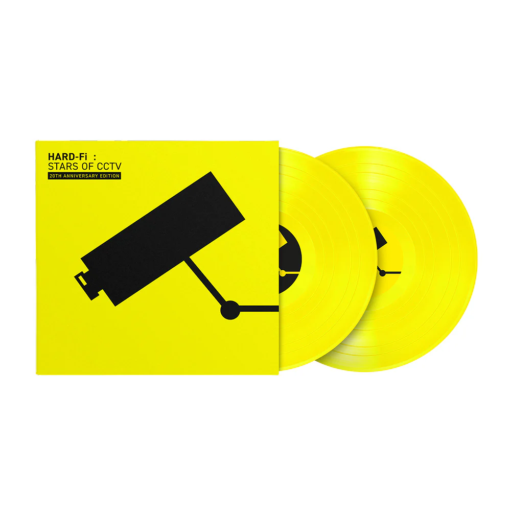 Hard-Fi Stars Of CCTV Vinyl LP Yellow Colour 2025