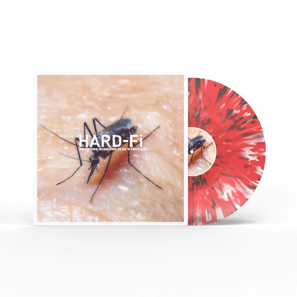 Hard-Fi Sweating Someone Else's Fever Vinyl LP Transparent Red w/Black Splatter Colour Due Out 19/06/26