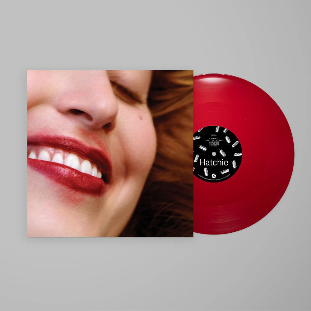 Hatchie Liquorice Vinyl LP Lipstick Red Colour 2025