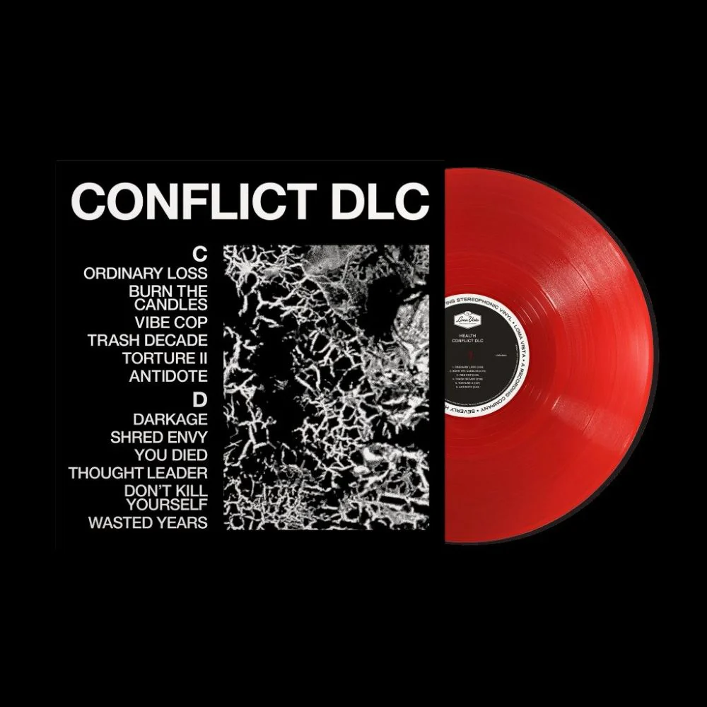 HEALTH CONFLICT DLC Vinyl LP Indies Translucent Ruby Colour 2025