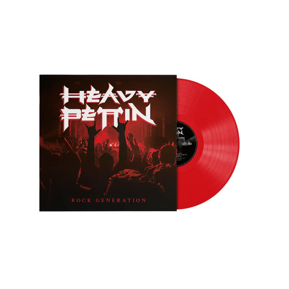 Heavy Pettin Rock Generation Vinyl LP Red Colour 2025