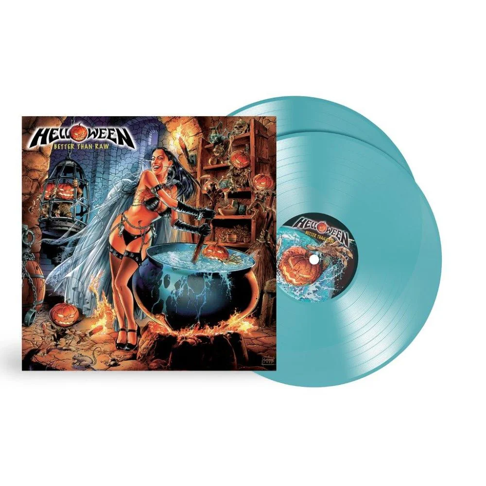 Helloween Better Than Raw (Expanded Edition) Vinyl LP Turquoise Colour 2026