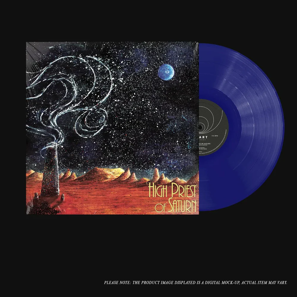 High Priest of Saturn Son of Earth and Sky Vinyl LP Transparent Blue Colour Due Out 12/06/26