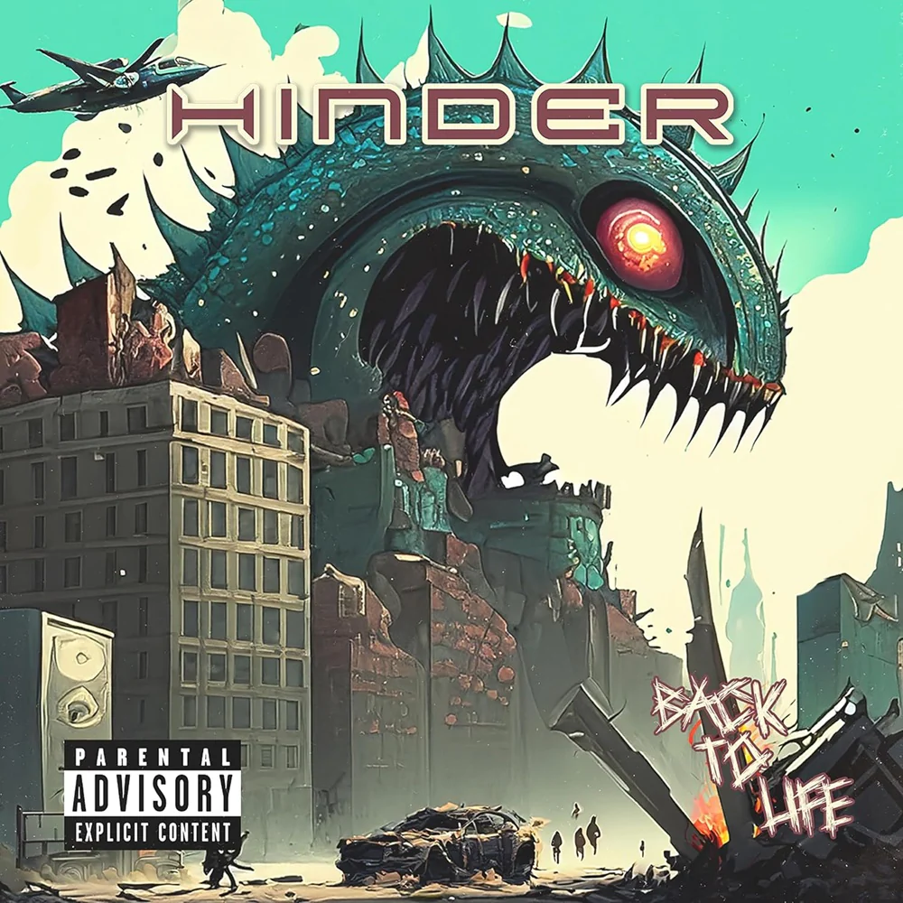 Hinder Back To Life Vinyl LP Mint Green Colour 2025