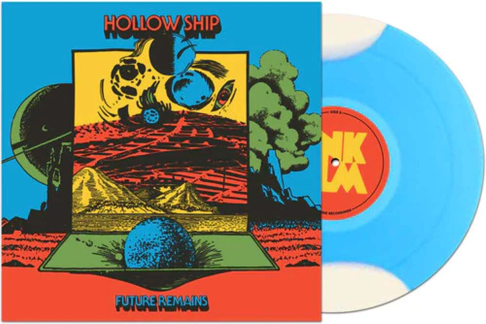 Hollow Ship Future Remains (Alt Artwork) Vinyl LP Blue & White Moon Colour 2025
